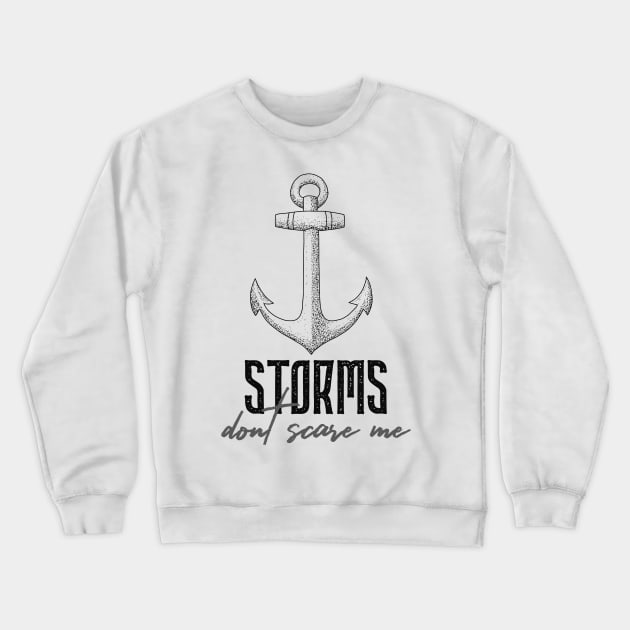 Anchor design Crewneck Sweatshirt by Qmega